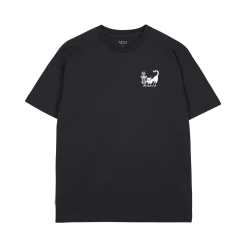 Makia Miesten T-Paita, BLOOMING T-SHIRT Musta