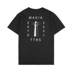 Makia miesten t-paita, CAIRN T-SHIRT Musta