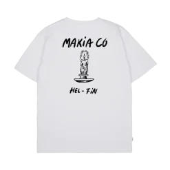Makia miesten t-paita, Cosy T-shirt Valkoinen