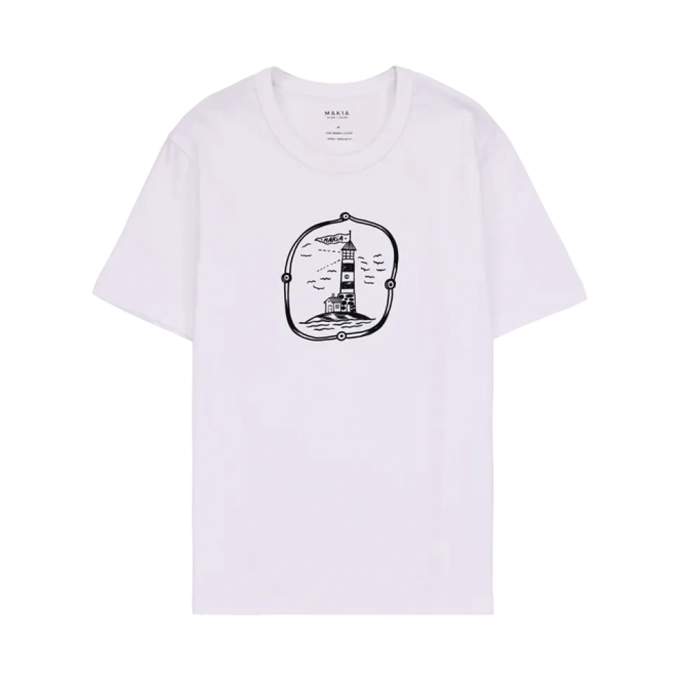 Makia miesten t-paita, Keeper T-shirt Valkoinen