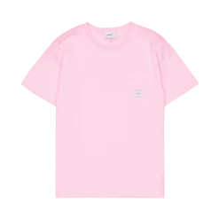 Makia miesten t-paita K Square Pocket t-shirt, vaaleanpunainen