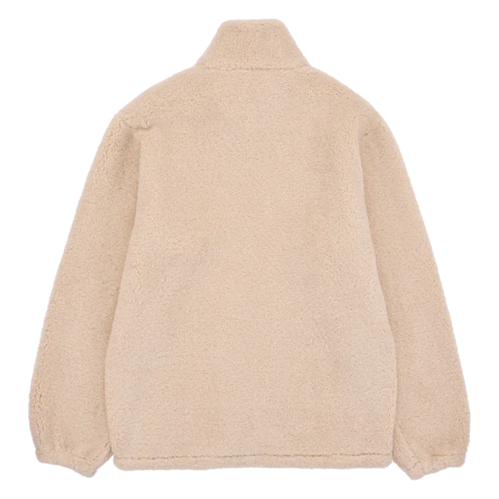 Makia naisten fleecetakki, MIA FULLZIP FLEECE Luonnonvalkoinen