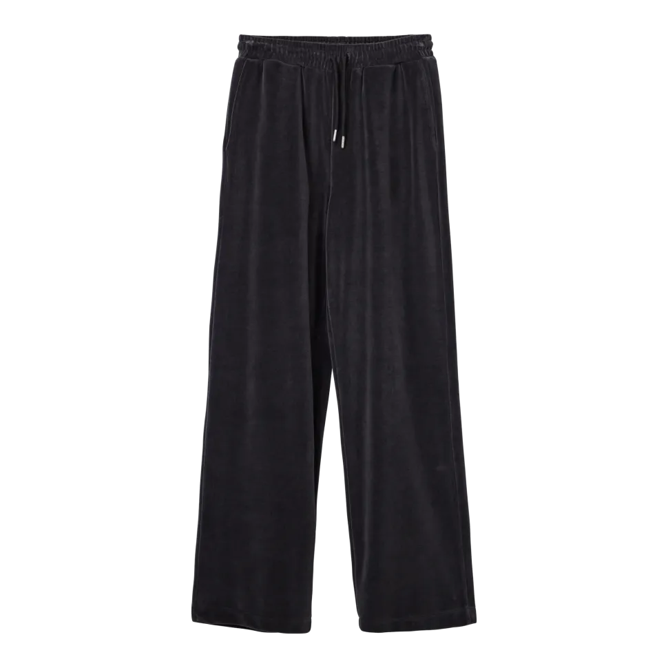 Makia naisten housut Anne Trousers, tummanharmaa