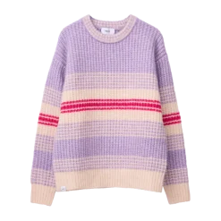 Makia naisten neulepusero MABEL KNIT, monivärinen raita