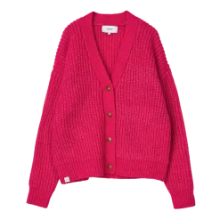 Makia naisten neuletakki Florence Cardigan, pinkki