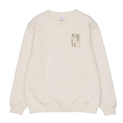 Makia unisex collegepusero, OFFSHORE SWEATSHIRT Beige