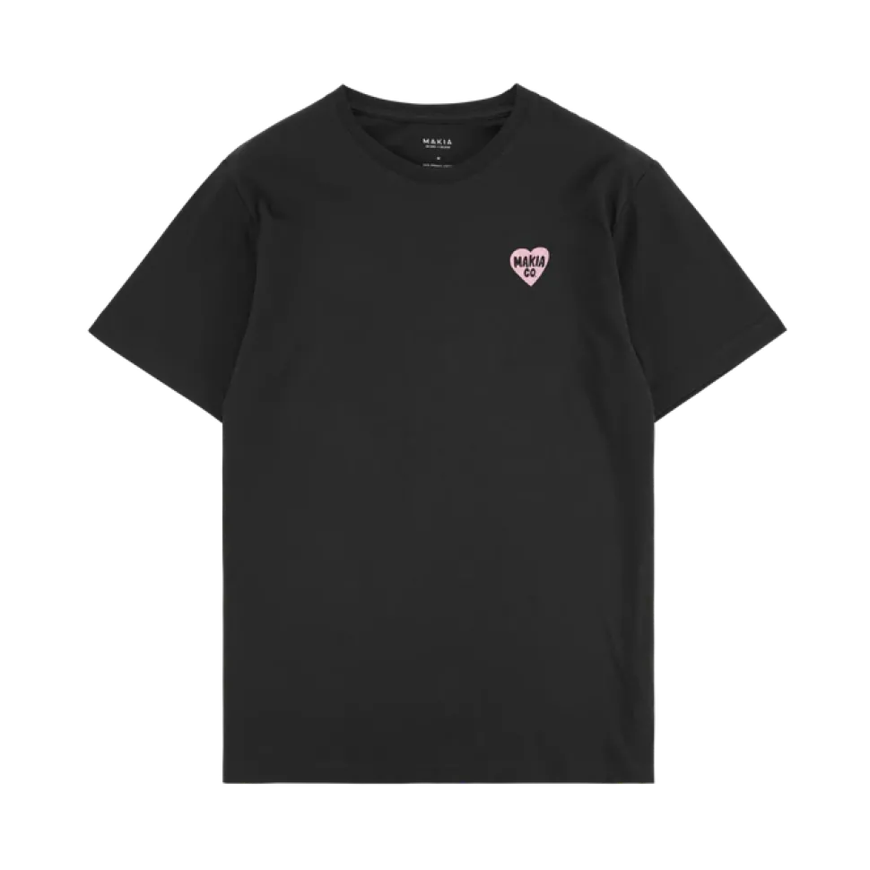 Makia unisex t-paita, FEELING T-SHIRT Musta