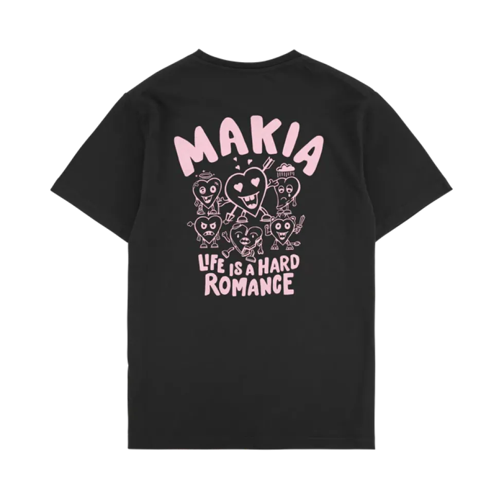 Makia unisex t-paita, FEELING T-SHIRT Musta