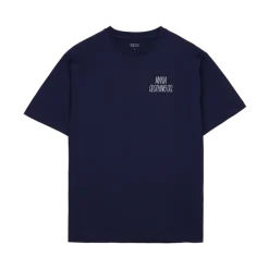 Makia unisex t-paita, HEELING T-SHIRT Tummansininen