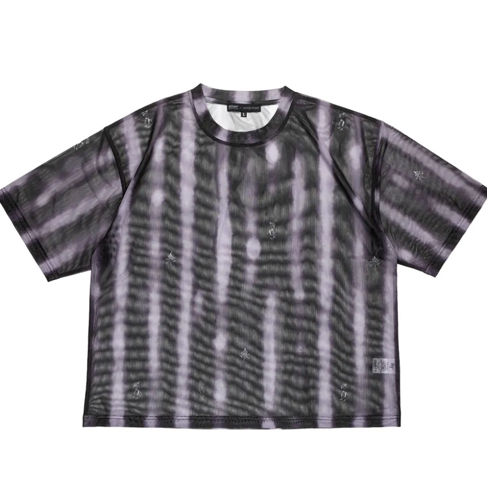 Moomin Martinex x Mert Otsamo T-Paita, Moomin x Mert Otsamo Mesh T-Paita Unisex Musta
