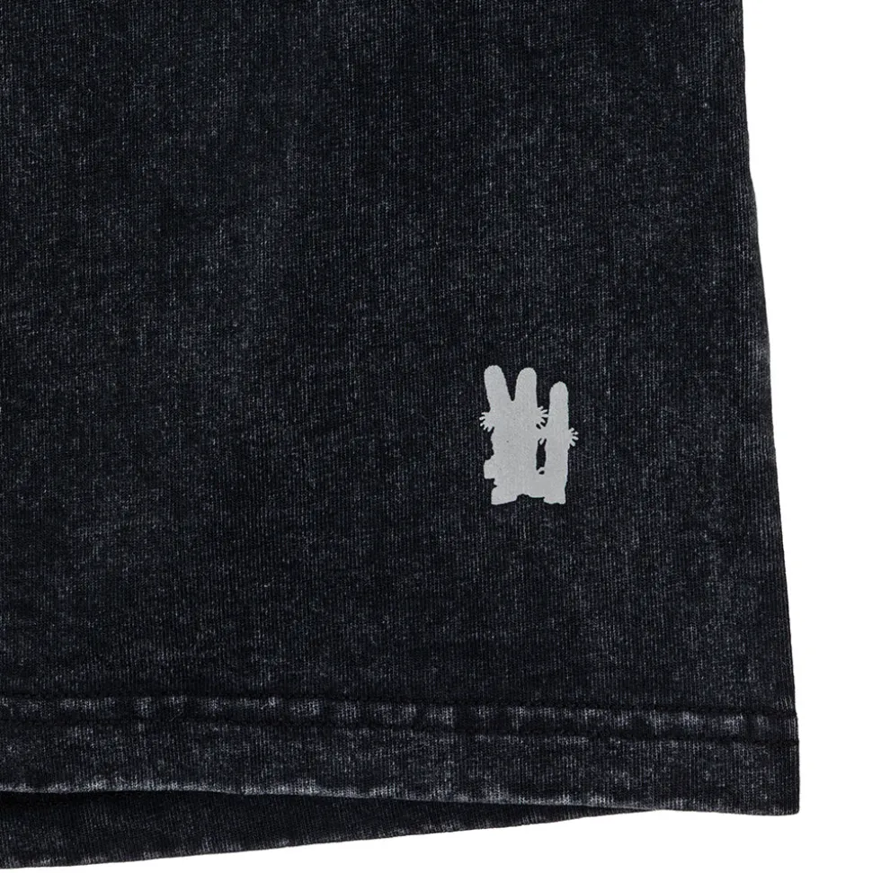 Moomin Martinex x Mert Otsamo T-Paita, Moomin x Mert Otsamo T-Paita Logo Unisex Tummanharmaa