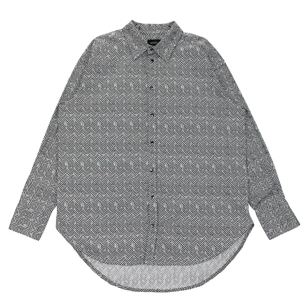Moomin Martinex x Mert Otsamo Kauluspaita, Moomin x Mert Otsamo Kauluspaita Unisex Harmaa Kuosillinen