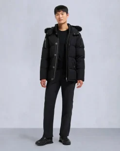 Moose Knuckles Miesten Talvitakki, ORIGINAL 3Q JACKET NEOSHEAR Musta