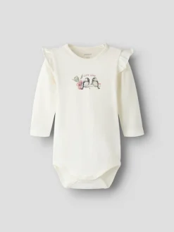 Name It body NBFBIRDY LS BODY, luonnonvalkoinen