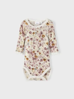 Name It body, NBFWANG WOOL NEEDLE LS BODY Beige Kuosi