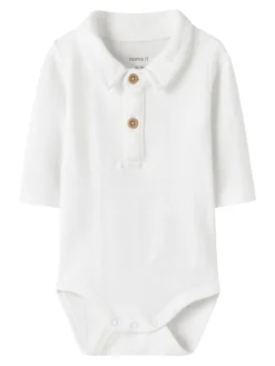 Name It body NBMROBO POLO BODY, valkoinen