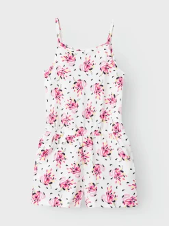 Name It haalari, NKFVIGGA STRAP SUIT F1 Valkopohjainen Kuosi
