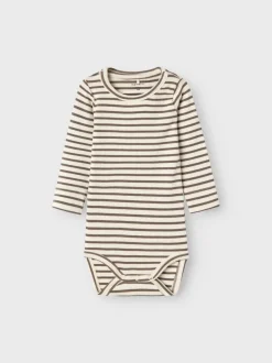 Name It lasten body NBBANI LS BODY NOOS, Beige
