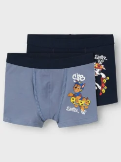 Name It lasten bokserit, NMMNURU PAWPATROL 2P BOXER Tummansininen
