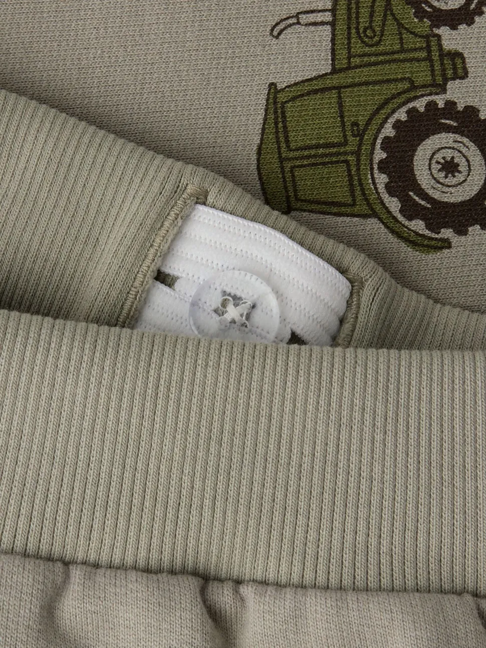 Name It lasten collegehousut NMMBASIL PANT SWE BRU, kuosi virheä