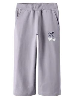 Name It lasten collegehousut NMFBASALT Sweat Wide Pant, vaalea lila
