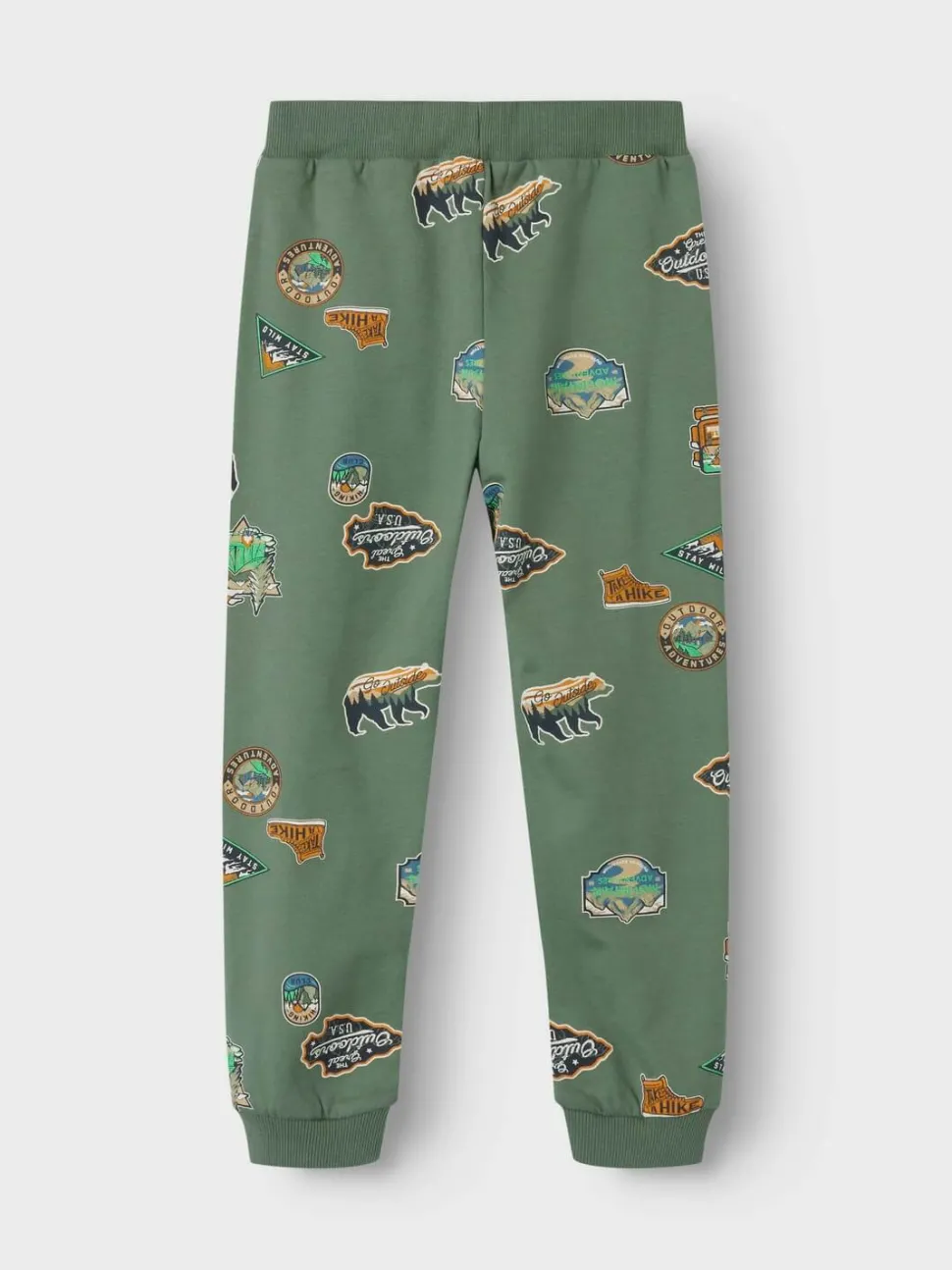 Name It lasten collegehousut, NMMNENNO SWEAT PANT Armeijanvihreä