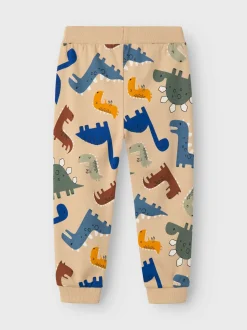 Name It lasten collegehousut, NMMNENNO SWEAT PANT Beige Kuosi