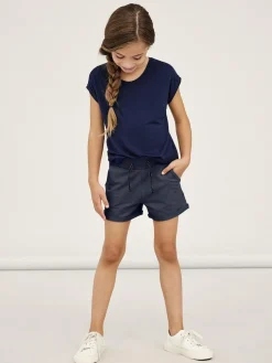Name It Lasten Collegehousut NKFVOLTA SWE SHORTS UNB F Tummansininen