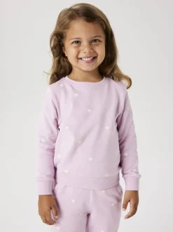 Name It lasten college, NMFVALBA LS SWEAT Vaaleanpunainen