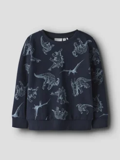 Name It lasten collegepusero, NMMVARON SWEATSHIRT Tummansininen