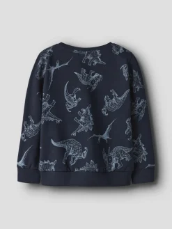 Name It lasten collegepusero, NMMVARON SWEATSHIRT Tummansininen