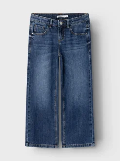Name It Lasten Farkut, NKFROSE WIDE JEANS 5529 NOOS Indigo