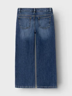 Name It Lasten Farkut, NKFROSE WIDE JEANS 5529 NOOS Indigo