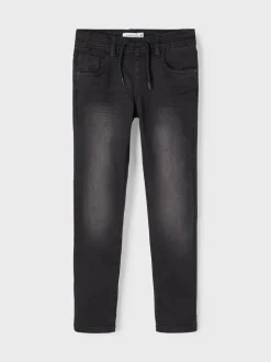 Name It lasten farkut, NKMRYAN SLIM SWE JEANS 5110 Musta