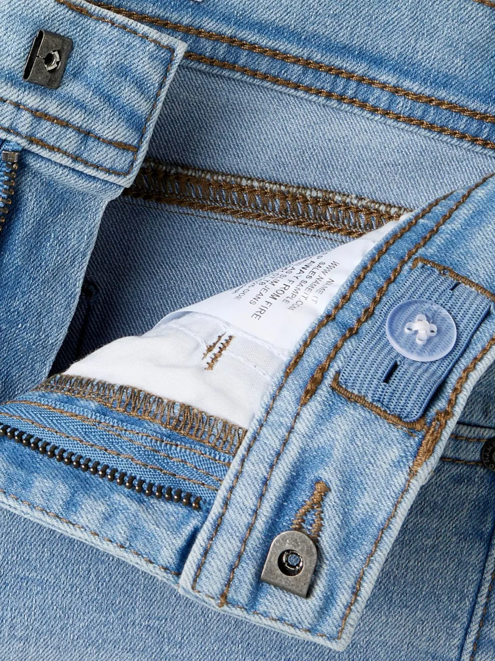 Name It lasten farkut NKMSILAS SLIM JEANS, vaaleansininen