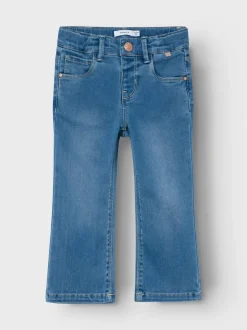 Name It lasten farkut, NMFSALLI BOOTCUT JEANS Sininen, Indigo