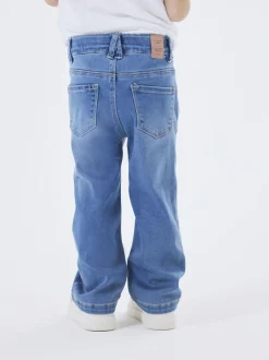Name It lasten farkut, NMFSALLI BOOTCUT JEANS Sininen, Indigo