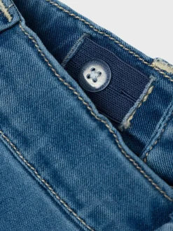 Name It lasten farkut, NMFSALLI BOOTCUT JEANS Sininen, Indigo