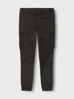 Name It Lasten Housut, Bamgo Reg Twill Musta