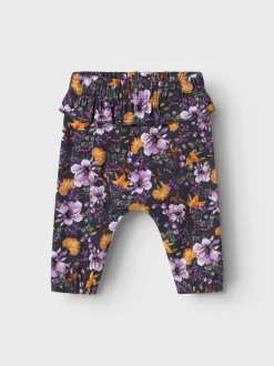 Name It lasten housut, NBFRESTA PANT Kuosi Lila