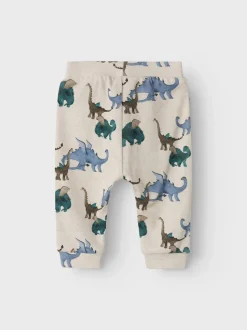 Name It lasten housut, NBMDRAGON PANT Valkopohjainen Kuosi