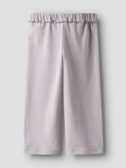 Name It lasten housut NMFTELLA WIDE PANT, vaalea lila