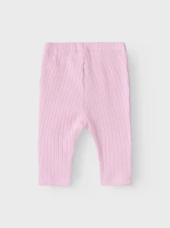 Name It Lasten Leggingsit, NBFOLBA LEGGING Vaaleanpunainen