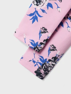 Name It Lasten Leggingsit, NMFVIVIAN AOP LEGGING Pinkki Kuosi