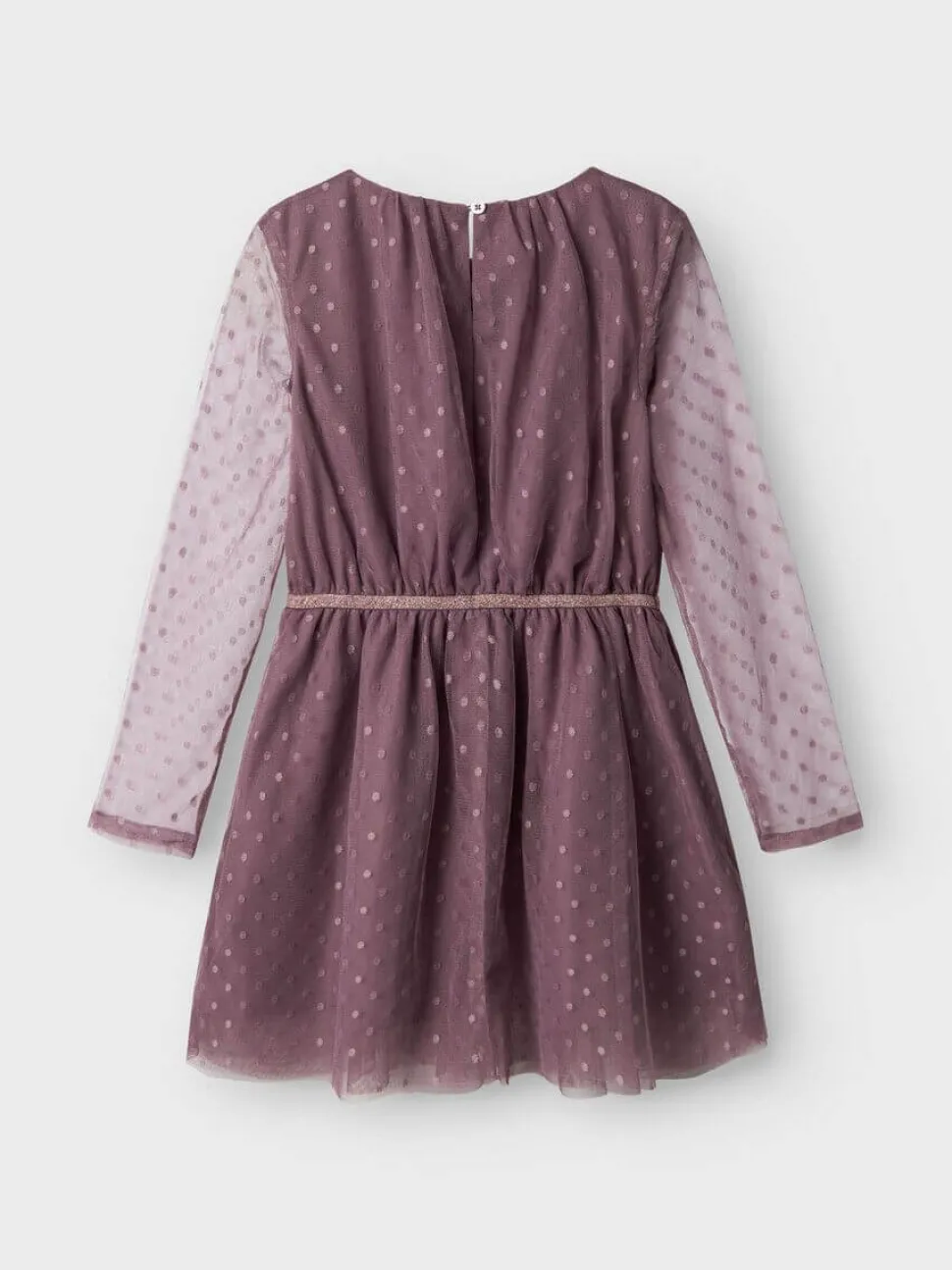 Name It lasten mekko, NKFVABOS LS DRESS Liila