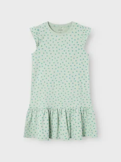 Name It lasten mekko, NKFVIDA CAPSL DRESS Mintunvihreä