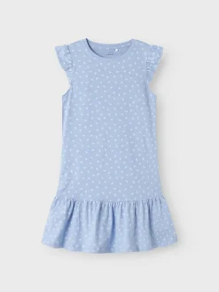 Name It lasten mekko, NKFVIDA CAPSL DRESS Vaaleansininen