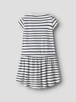 Name It lasten mekko, NKFVIGGA CAPSL DRESS Raidallinen Valkoinen