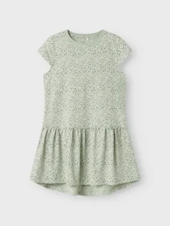 Name It lasten mekko, NKFVIGGA CAPSL DRESS Vihreä Kuosi