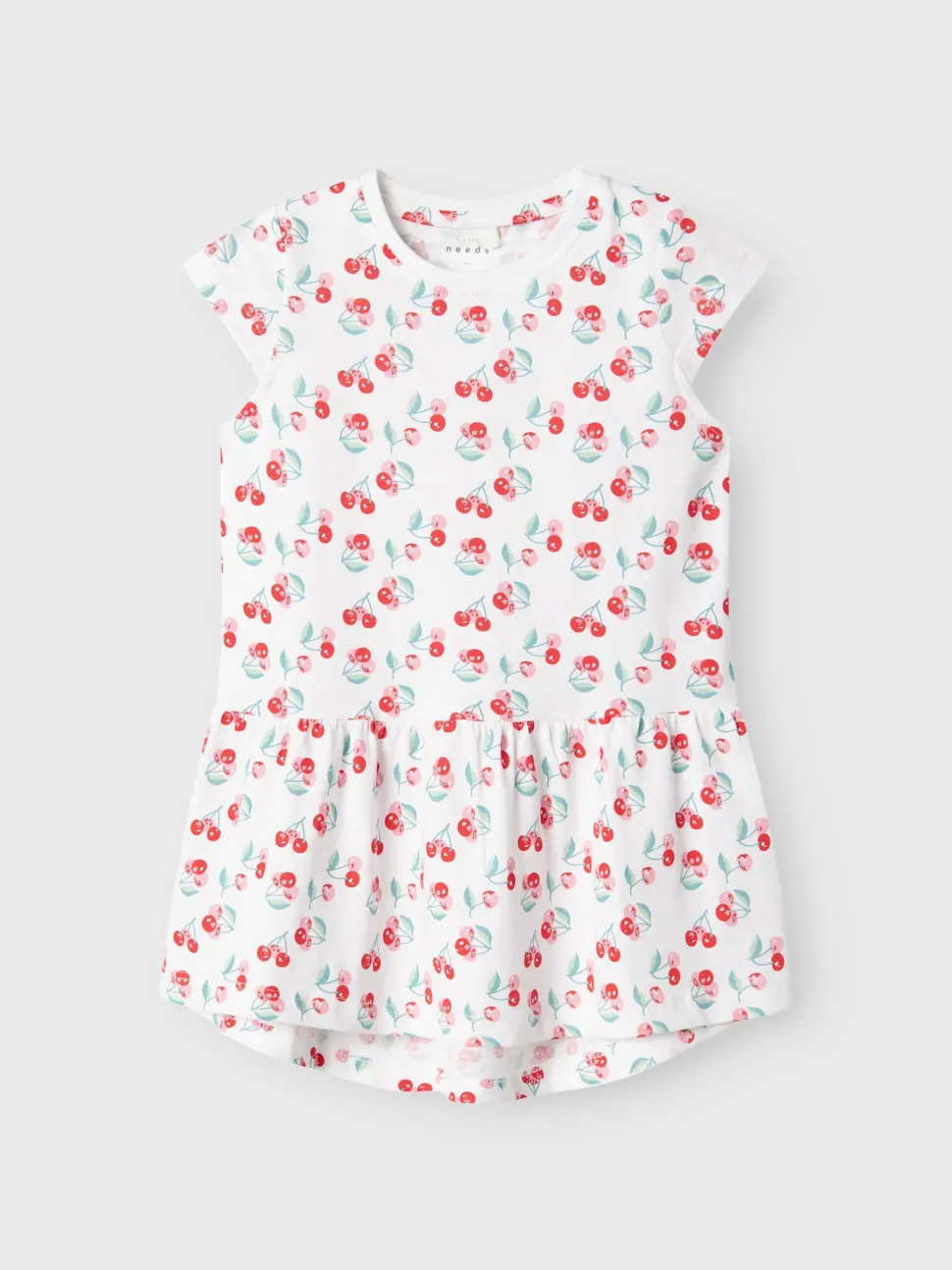 Name It Lasten Mekko, NMFVIGGA CAPSL DRESS Valkopohjainen Kuosi